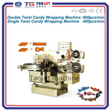 Double/Single twist candy wrapping machine