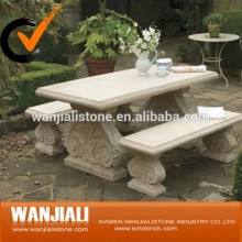 Customized Stone Park/ Garden Granite Table With Chair