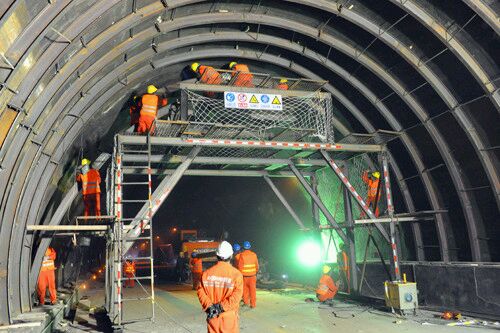 Einstellbare U -Bahn -Schalungsbogen