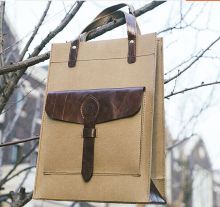 CANALOLO WASHABLE KRAFT PAPER FASHION TOTE NAGS FOR MEN WATERPROOF