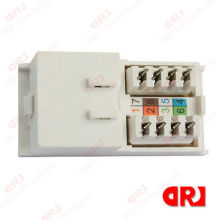 Female Uk Socket Utp Cat5e Tooless Rj45 Jack For Uk Faceplate