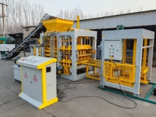 High quality cement hollow brick block machine
