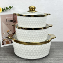 Non Stick Cookware Sets with Plates - Kitchen Items & Casseroles