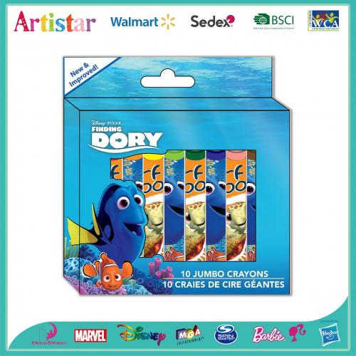 DISNEY&PIXAR FINDING DORY 10 Jumbo crayons