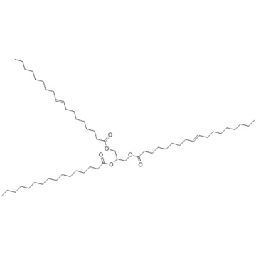 Éster del ácido 9-octadecenoico (9Z) -, 1,1 &#39;- [2 - [(1-oxohexadecil) oxi] -1,3-propanodiil] CAS 1716-07-0