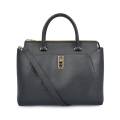 Sac de bureau en cuir fait main noir OL moderne