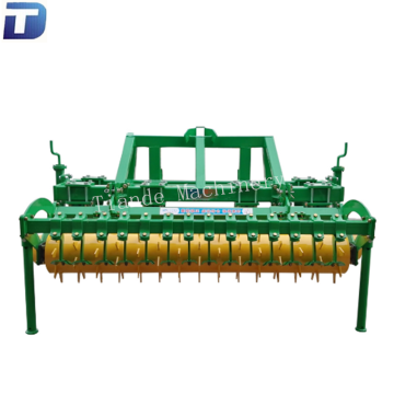 Farm equipment tractor deep subsoiler soil loosening machine