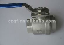 2pc screwed Katup Bola with mounting pad