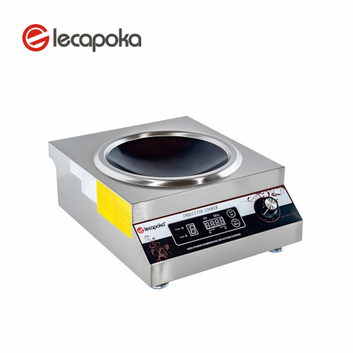 220V/110V 5000w induction wok cooker