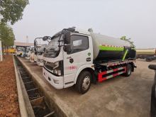 good quality mobile sewage suction vehicle