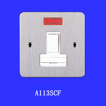 13 AMP Fused Spur Unit with Switch (A113SCF)