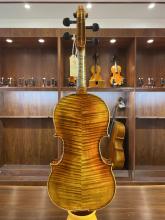 Aged Solid Wood Flamed Maple Acoustic 4/4 Violin