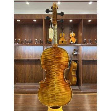 Aged Solid Wood Flamed Maple Acoustic 4/4 Violin