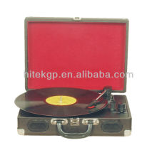 portable suitcase phonograph player