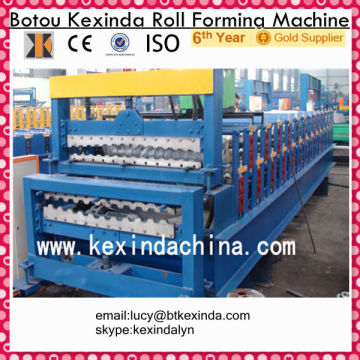 roof color tile forming machine