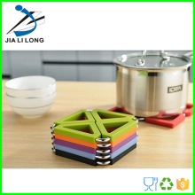 Flexible silicone hot pot mat silicon mat