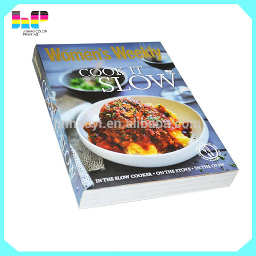 Direct Factory Low Cost Cooking Display Book Customized UV light security paper printing