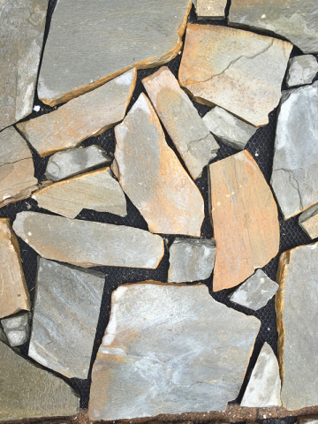 Grey Natural Slate Paving Stone Floor Tile