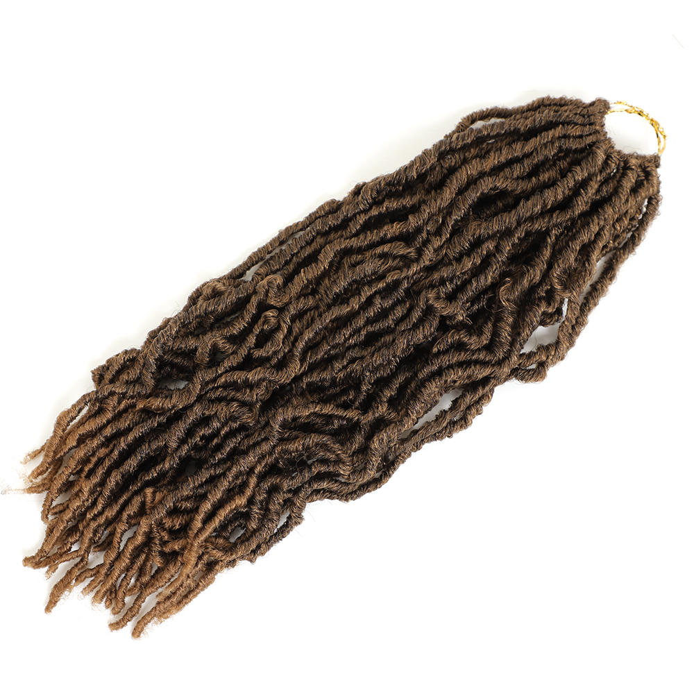 Factory price synthetic crochet dreadlocks faux locs hair extensions braiding faux locs