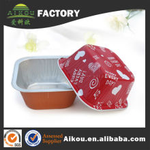colored frozen aluminum chocolate cup mould