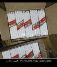 yellow color white candle bougies haiti order