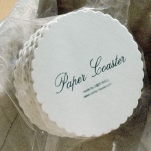 Round absorbent paper kraft coaster machine