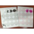 Relatively irreversible temperature-changing ink