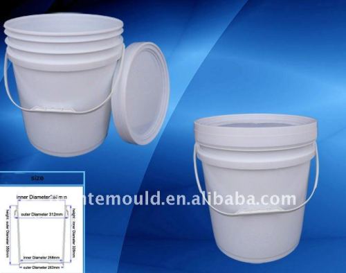 18L paint bucket injection mould