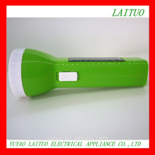 2015 new high-quality small professional home solar rechargeable emergency led flashlights