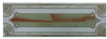 Glazed Ceramic Borders Waist line listello