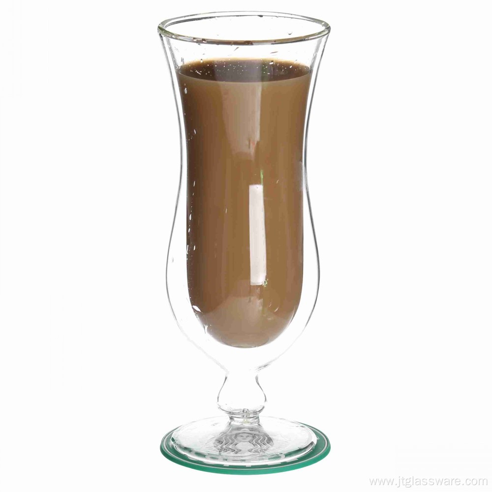 Borosilicate Weight Double Wall Glass Cups