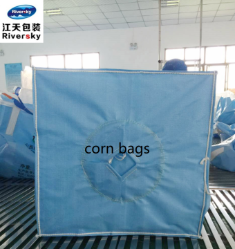 FIBC bulk bags of corn