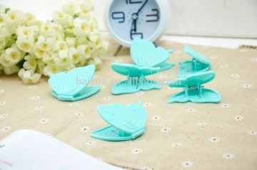 butterfly plastic clip, plastic clips with butterfly shape