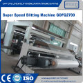 CPP CPE Plastic film snij- en terugspoelmachine