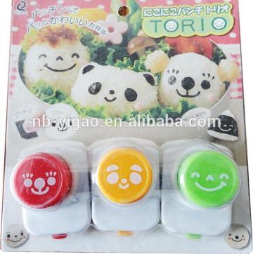 100410 rice ball plastic rice mold
