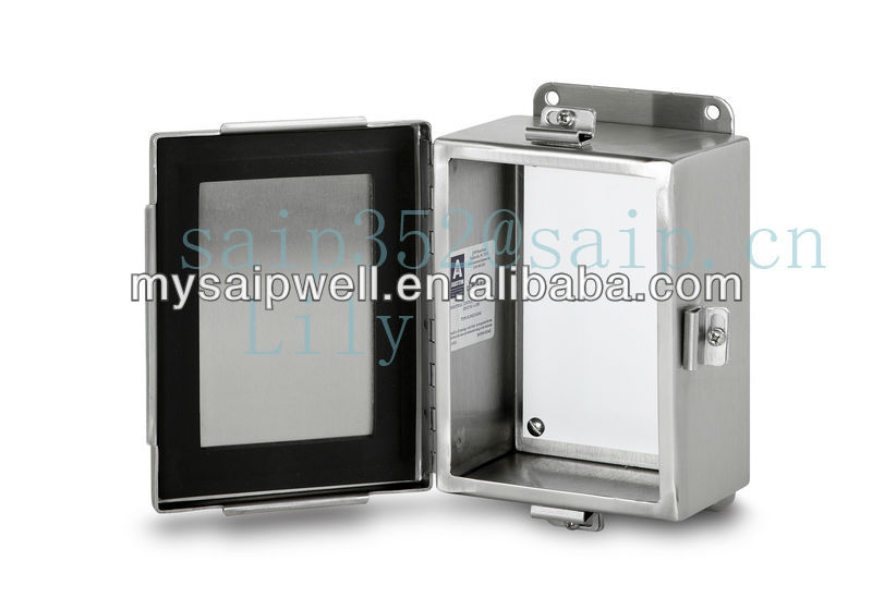 Saipwell NEMA  4X SS 316 IP67 Waterproof Stainless Box