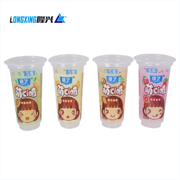 wholesale 6 oz 180 ml custom printed disposable fruit jelly dessert cup