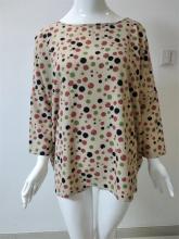 Polyester Printed Round Neck Shirt