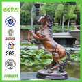Nhựa ngựa bức tượng nhà trang trí (NF86031)