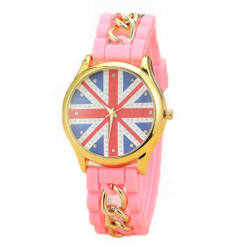 New Arrival Women Quartz Silicon Strap Watch