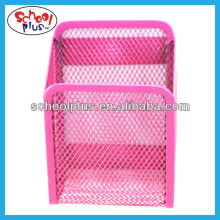 Popular metal magnetic mesh pen holder