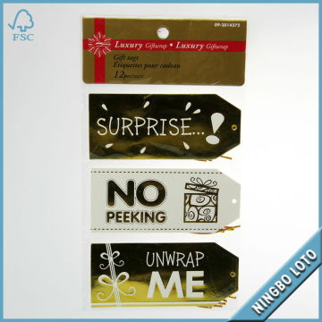 Luxury Decorative Gift Tags Wholesale