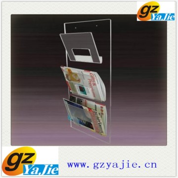 tabletop greeting card display led advertise display board