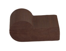 WPC Outdoor Recycled Plastic Wood Bench for Public Park Benches