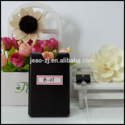 20ML PP Credit Card Perfume Bottle and Pocket Sized Perfume Spray Bottle