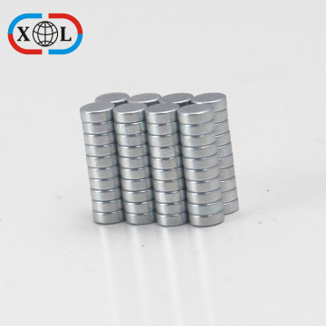 Zinc coating neodymium round magnet wholesale