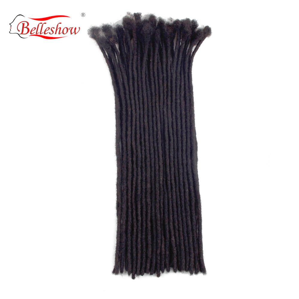 Hot sell 20 Inch  Crochet afro kinky hair extensions Afro Kinky Dreadlocks Human Hair dreadlock