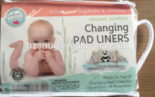 Organic Bamboo Changing Pad Liners