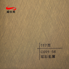 Pvc Metal Decorative Films for Furniture