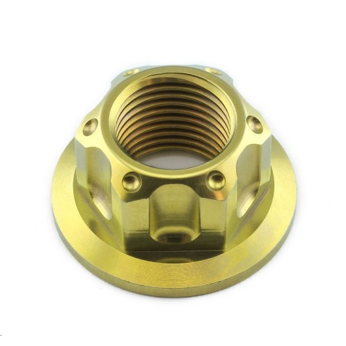 Titanium Alloy GR5 Flanged Axle Nut